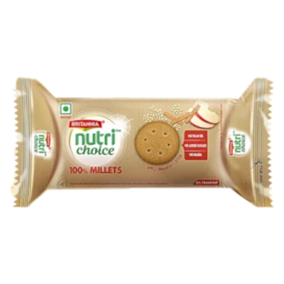 Britannia NutriChoice 100% Millets Apple Cinnamon Cookies
